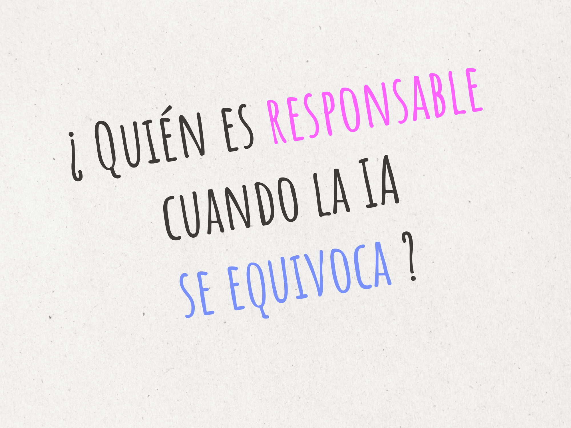 responsable error ia